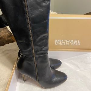 Michael Kors under the knee boots size 11